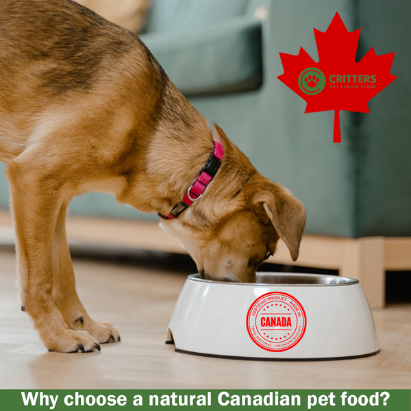 Why choose a natural Canadian pet food?