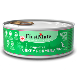 FirstMate Limited Ingredient Cage Free Turkey 156g Canned Cat Food
