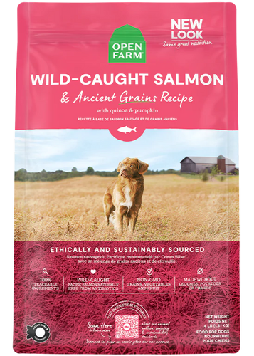 Open Farm Ancient Grain Wild Salmon Dog Food