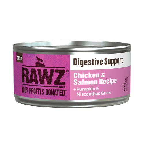 Rawz Digestive Support Chicken and Salmon Canned Cat Food