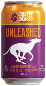Crafty Beasts Brewing Co Fetch Canine Blueberry Ale Dog Beer