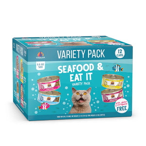 Weruva Seafood & Eat It! Variety Pack Cat Food