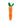 ZippyClaws Kickerz Carrot Cat Toy