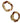 Free Range Red Meat Collagen Braided Ring Natural 6IN Dog Chew