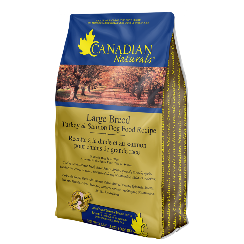 Canadian Naturals Turkey & Salmon Large Breed 13.6kg Dog Food