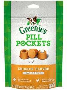Pill Pockets Chicken Tabs Dog Treats