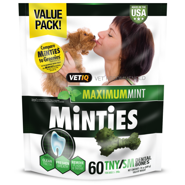 Minties dental top dog treats