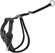 Load image into Gallery viewer, Rogz Stop-Pull Dog Harness Black