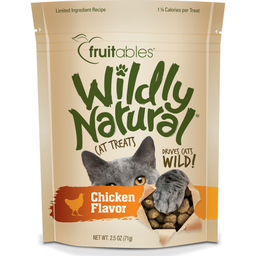 Fruitables Wildly Natural Chicken 71g Cat Treats