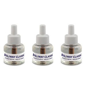 Feliway Classic Calming Diffuser Refill 48ml 3 Pack for Cats