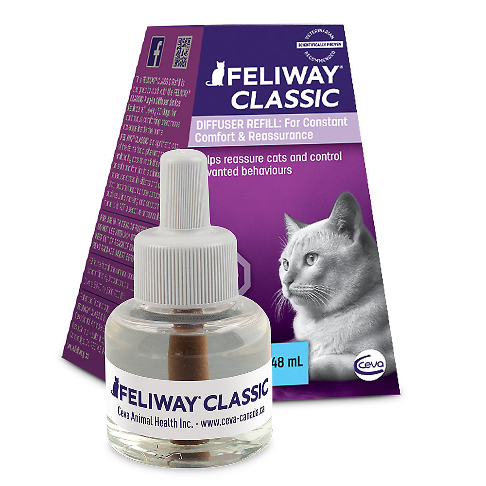 Feliway Classic refill t/diffusor, 3 x 48 ml