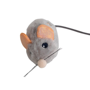 Petstages Squeak Squeak Grey Mouse Cat Toy