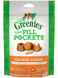 Pill Pockets 45g Chicken Cat Treats
