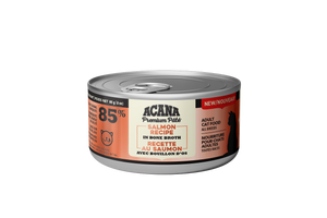 Acana Salmon In Bone Broth Premium Pate 85g Canned Cat Food