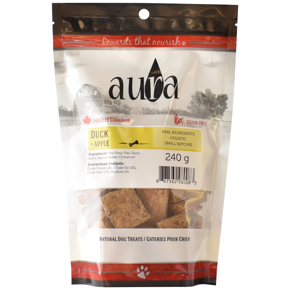 Aura Bakery Duck Wafer Dog Biscuits Critters Pet Health Store