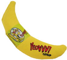Load image into Gallery viewer, Yeowww! Catnip Banana Cat Toy