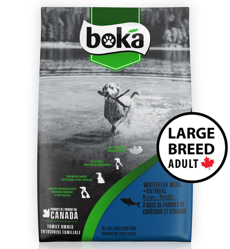 Boka Whitefish Large Breed Adult Dry Dog Food