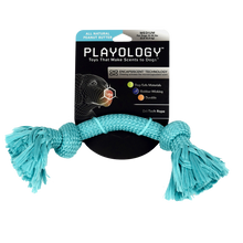 Load image into Gallery viewer, Playology Dri-Tech Scented Rope Peanut Butter Dog Toy