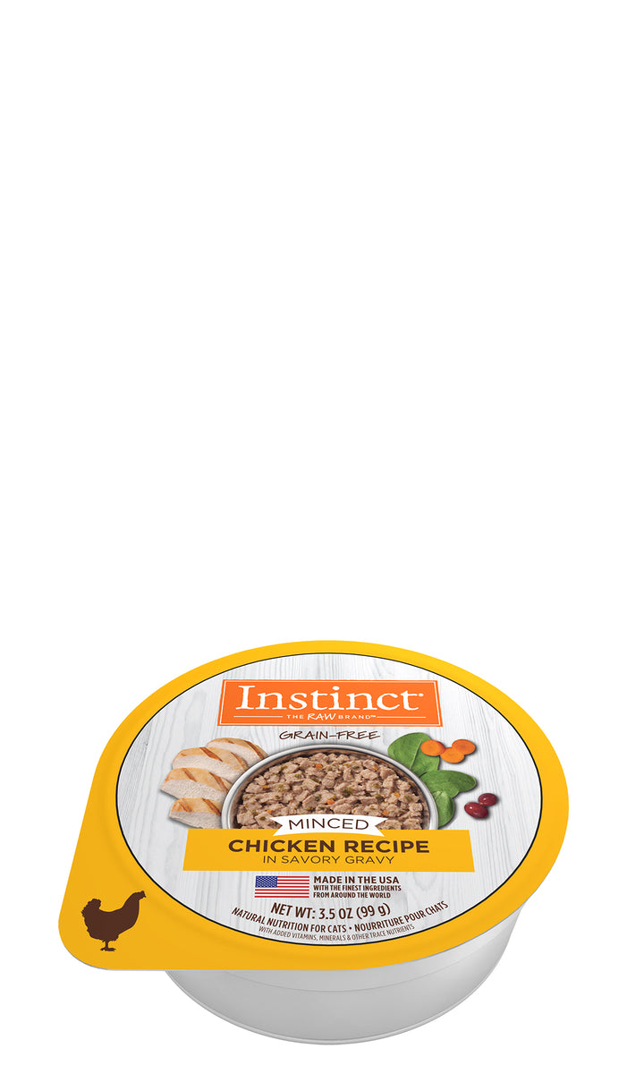 Instinct Chicken Minced Wet Cat Food Critters Pet Health Store