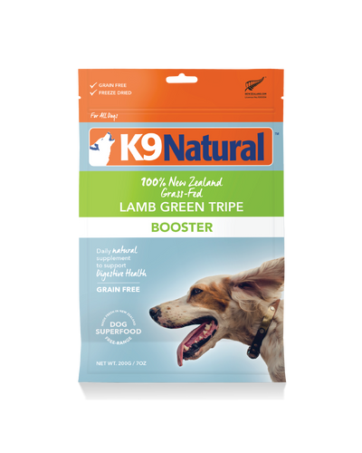 K9 Natural Lamb Green Tripe 200g Dog Food Booster
