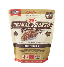 Load image into Gallery viewer, Primal Pronto 4lbs Lamb Raw Dog Food