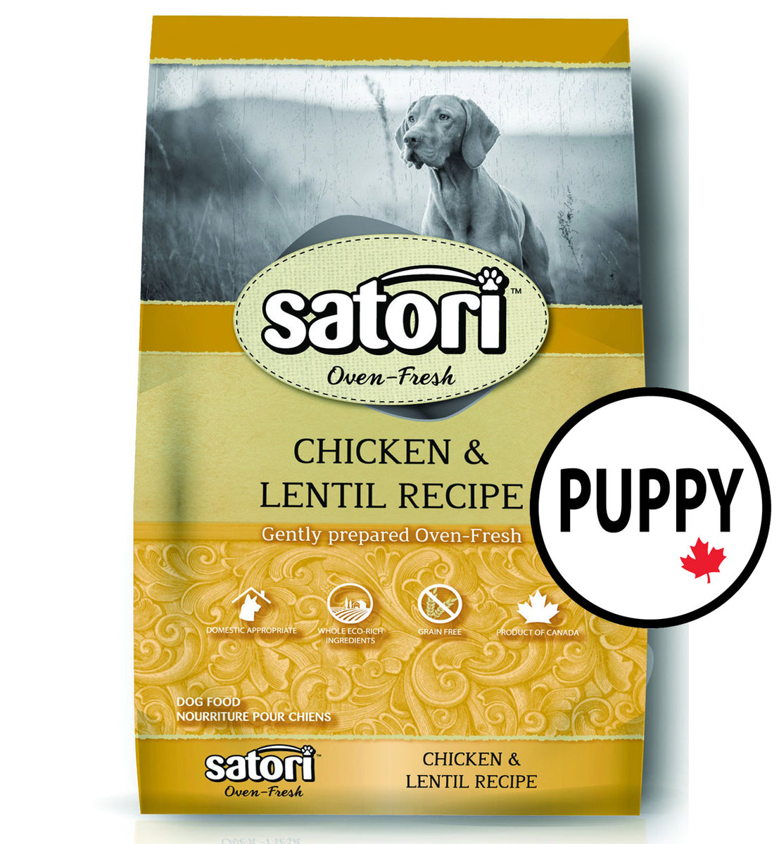 Satori Oven Fresh Chicken Puppy Dog Food Critters Pet Health Store
