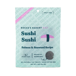 Bocce's Bakery Soft & Chewy Sushi Sushi Salmon & Seaweed 56.7g Cat Treats