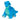 Tender-Tuffs Dino Baby Blue Dog Toy