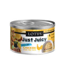 Load image into Gallery viewer, Lotus Grain-Free Just Juicy Chicken Stew 150g Canned Cat Food