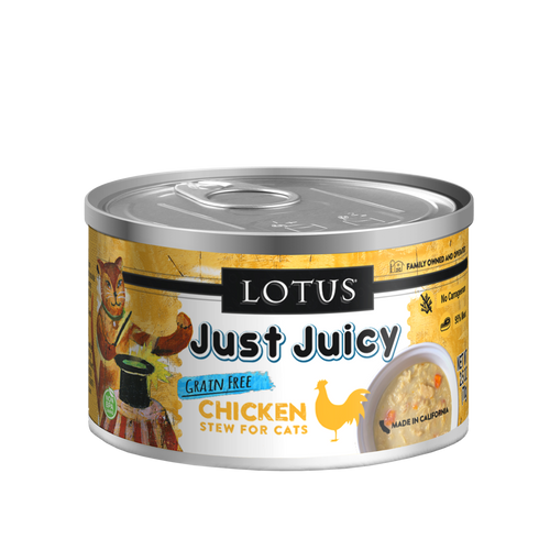 Lotus Grain-Free Just Juicy Chicken Stew 150g Canned Cat Food