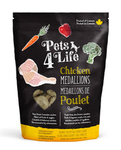 Load image into Gallery viewer, Pets 4 Life Chicken Medallions 1.36kg Raw Dog Food