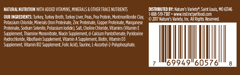 Instinct lid deals cat food