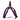 Coastal Adjustable Dog Harness Purple