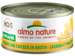 Almo Natural Salmon & Chicken in Broth Canned Cat Food