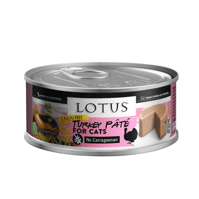 Lotus Grain-Free Turkey Pate 150g Canned Cat Food