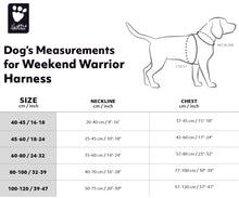 Load image into Gallery viewer, Hurtta Weekend Warrior Peacock 16-18 Inch Dog Harness