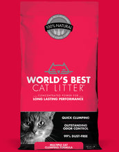 Load image into Gallery viewer, Worlds Best Long Lasting Multi-Cat Unscented Cat Litter