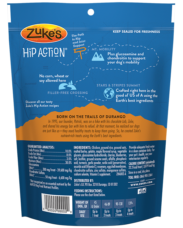 Zuke's hip action 2024 treats