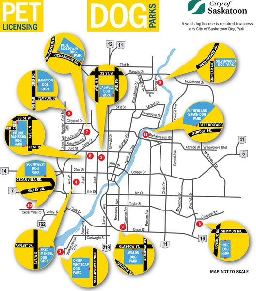 City of Saskatoon Dog Parks & Pet Licenses