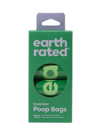 Earth Rated Lavender Scented Refill Rolls 120 Poop Bags