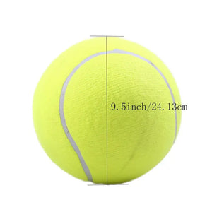 Large Inflatable Tennis Ball Dog Toy