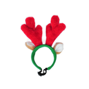 Holiday Item ZippyPaws Holiday Antlers Headband Small