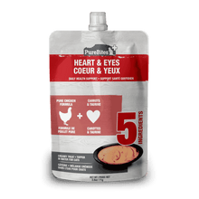 Load image into Gallery viewer, Purebites Squeezeables Heart &amp; Eyes Cat Food Case 15 x 71g