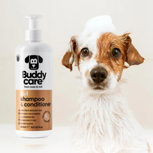 Load image into Gallery viewer, Buddycare 2in1 Coconut 500ml Dog Shampoo &amp; Conditioner