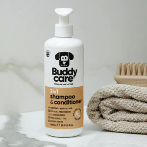 Buddycare 2in1 Coconut 500ml Dog Shampoo & Conditioner