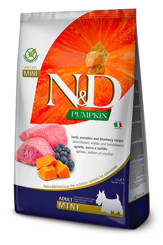 Farmina N&D Pumpkin, Lamb and Blueberry MINI Dog Food
