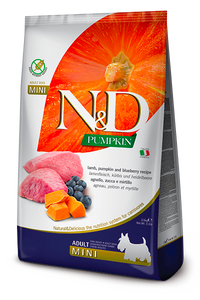 Farmina N&D Pumpkin, Lamb and Blueberry MINI Dog Food