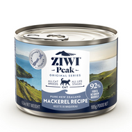 ZIWI Peak Wet Mackerel Canned Cat Food Case 12 x 185g