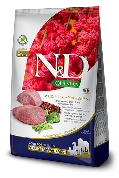 Farmina N&D Quinoa Weight Management Lamb Dog Food