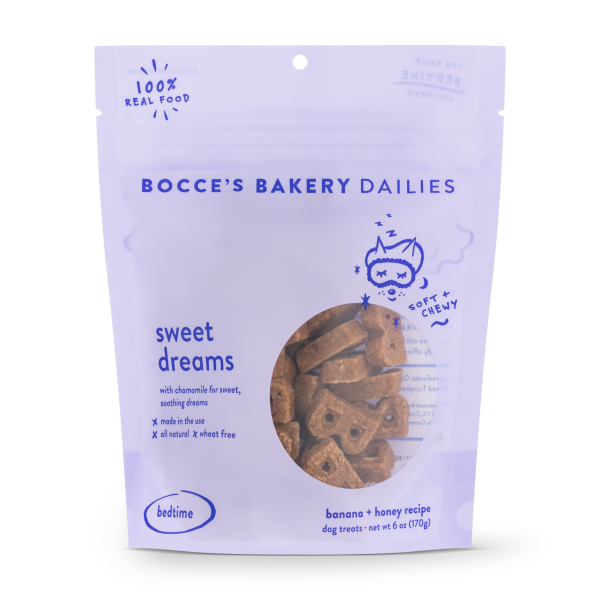 Bocce's Bakery Dailies Sweet Dreams 170g Soft & Chewy Dog Treats